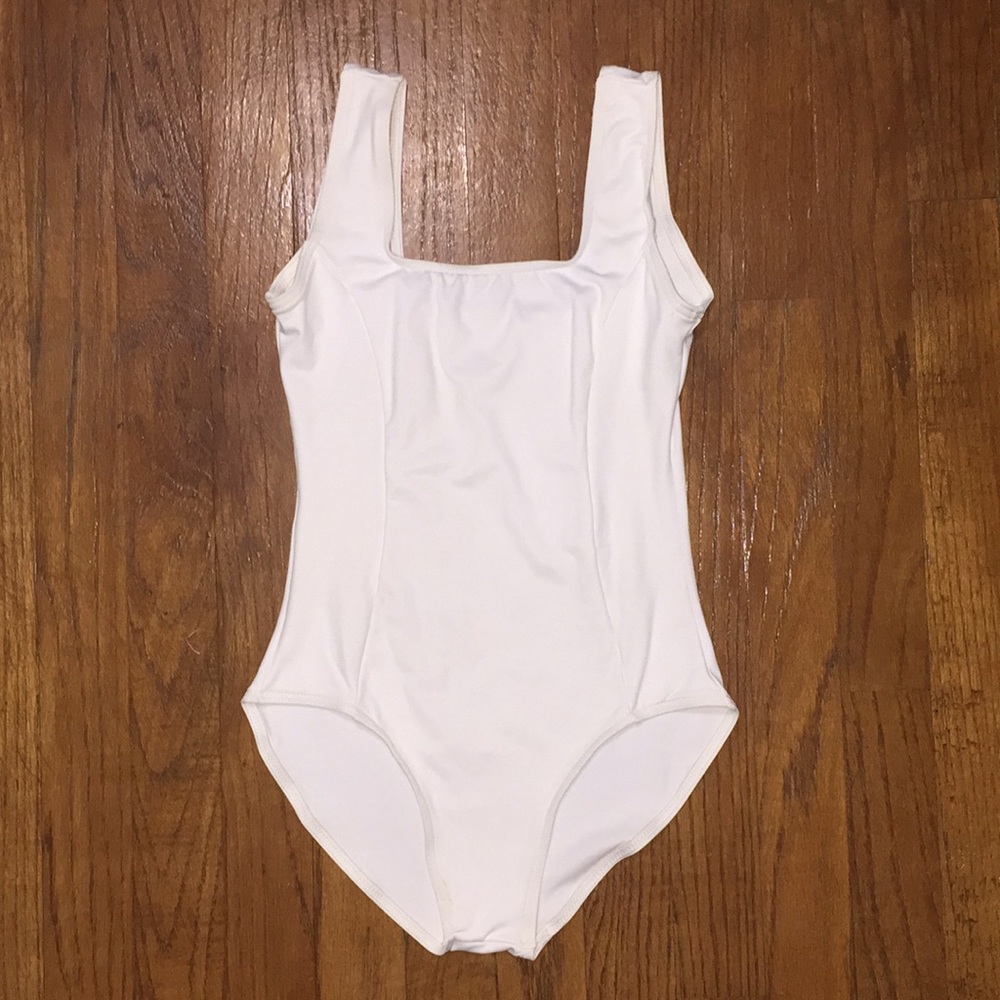 White Ballet Leotard